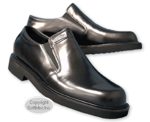 Rockport men's Timor black slip on dress oxford