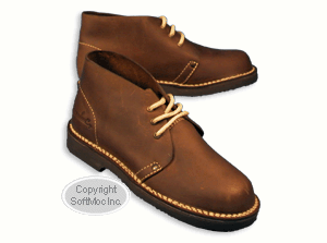 Geronimo women's Pascal crazyhorse brown desert boot