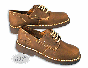 Geronimo men's Plymouth brown leather oxford