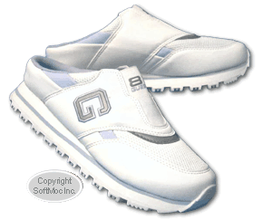 Guess women's Skater white & light blue clog