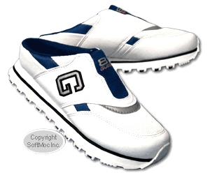 Guess women's Skater white & navy clog
