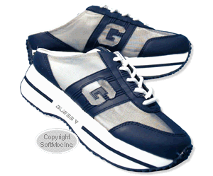 Skechers women's Velocity white navy clog