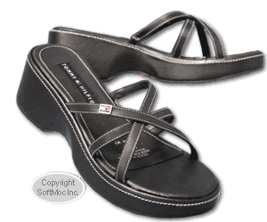 Tommy Hilfiger women's Sammie black dress slide
