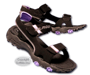 Tommy Hilfiger women's Darci black sport sandals