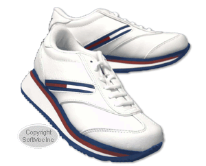 Tommy Hilfiger Womens Flag Jogger white sneaker