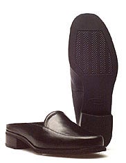 Rockport women's Ceres black leather dress clog