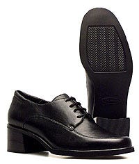 Rockport women's Artemis black leather dress shoe in wide