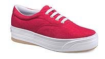 Keds women's Bliss plain denim red oxford