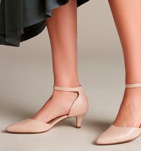 clarks dress heels