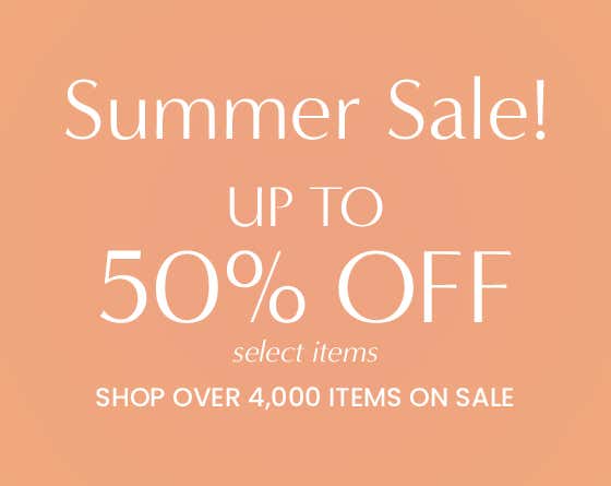 Summer Sale! Up to 50% Off**