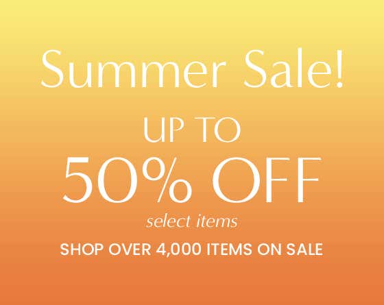 Summer Sale! Up to 50% Off