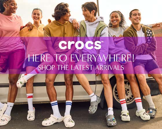 Crocs - Here to everywhere! Shop the latest arrivals.