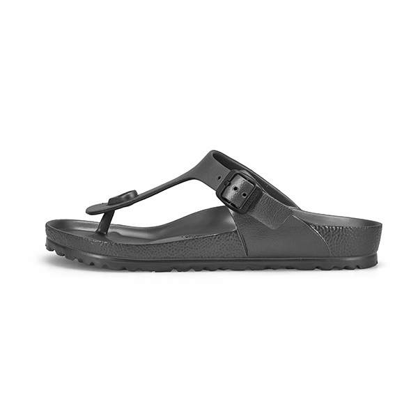 Birkenstock Women's GIZEH metallic anth EVA t | SoftMoc.com