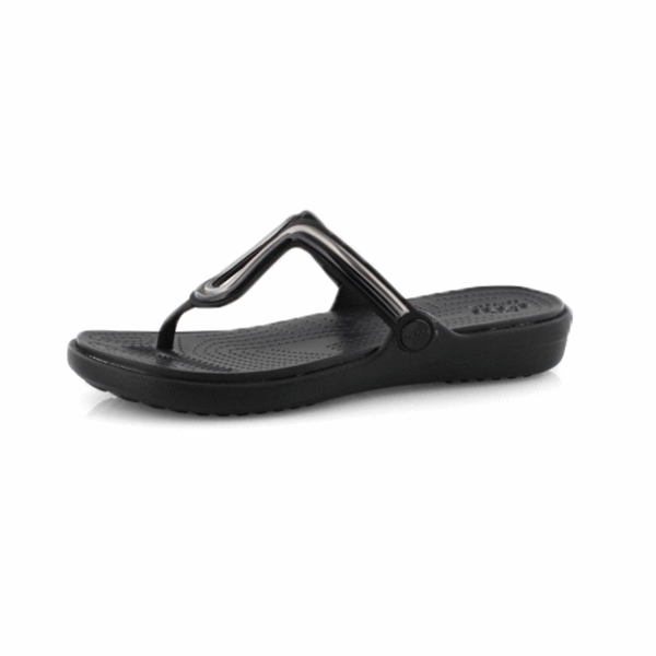 sanrah metal block crocs