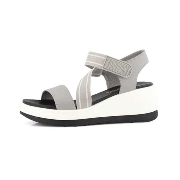 Cougar Women's HIBISCUS fossil wedge sandals | SoftMoc.com