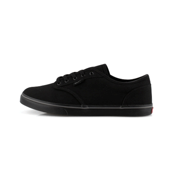 Vans Women's ATWOOD LOW black lace up sneaker | SoftMoc.com