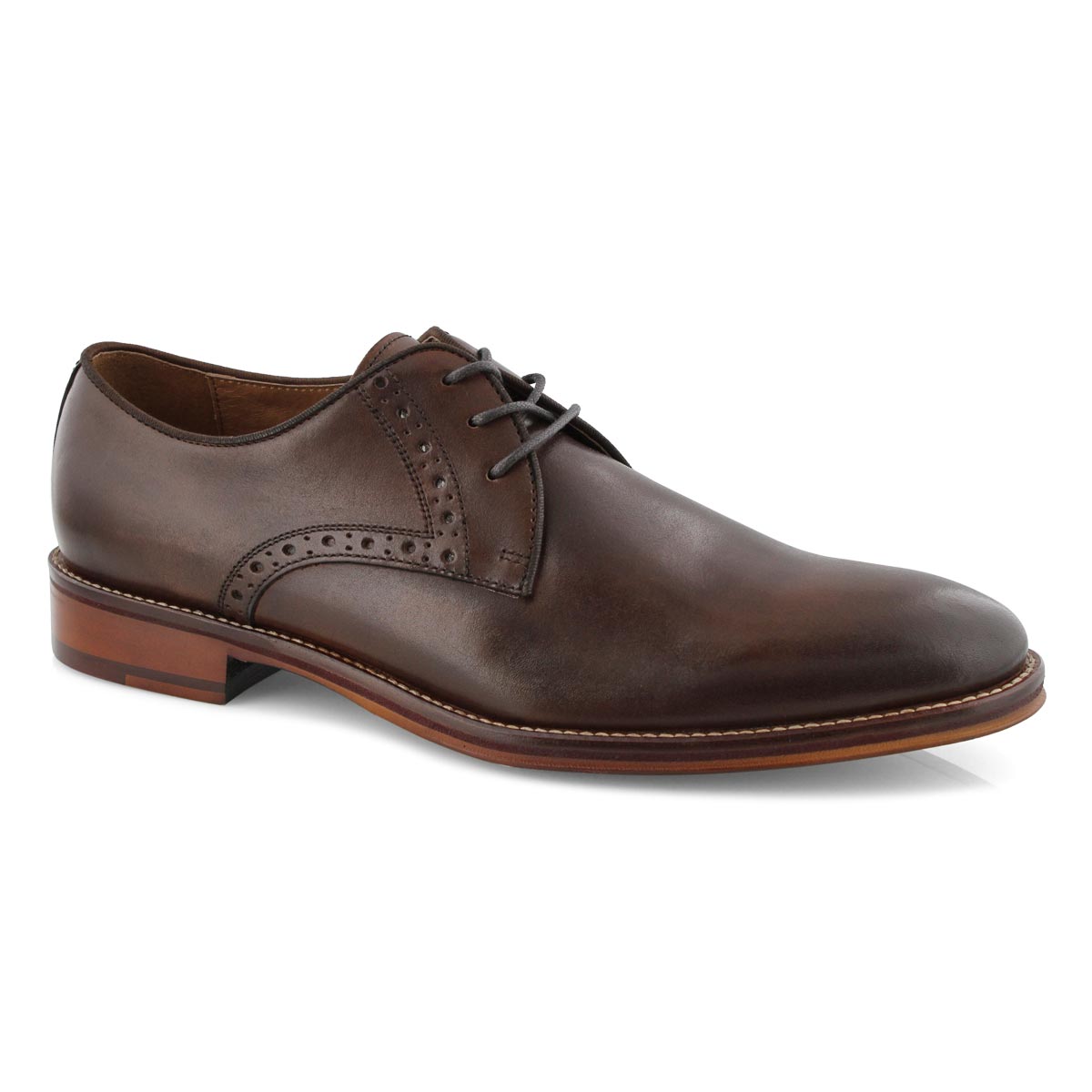 Mns Conard Plain Toe mhgny dress oxford