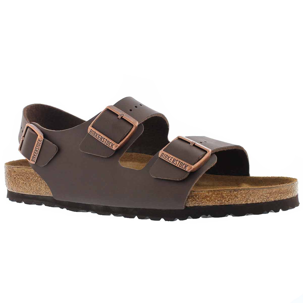 Mns Milano BF brn back-strap sndl