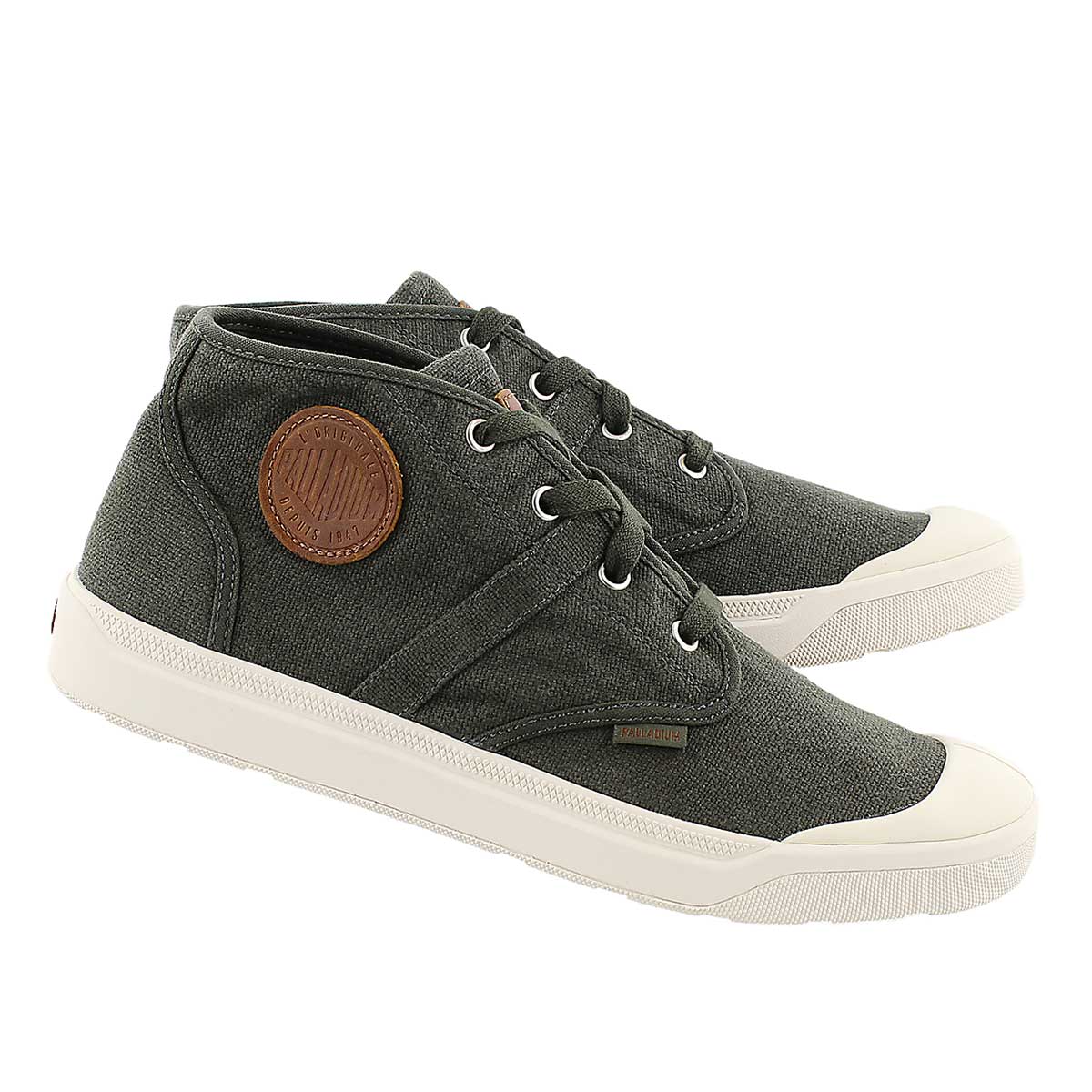Mns Pallarue Mid army green sneaker