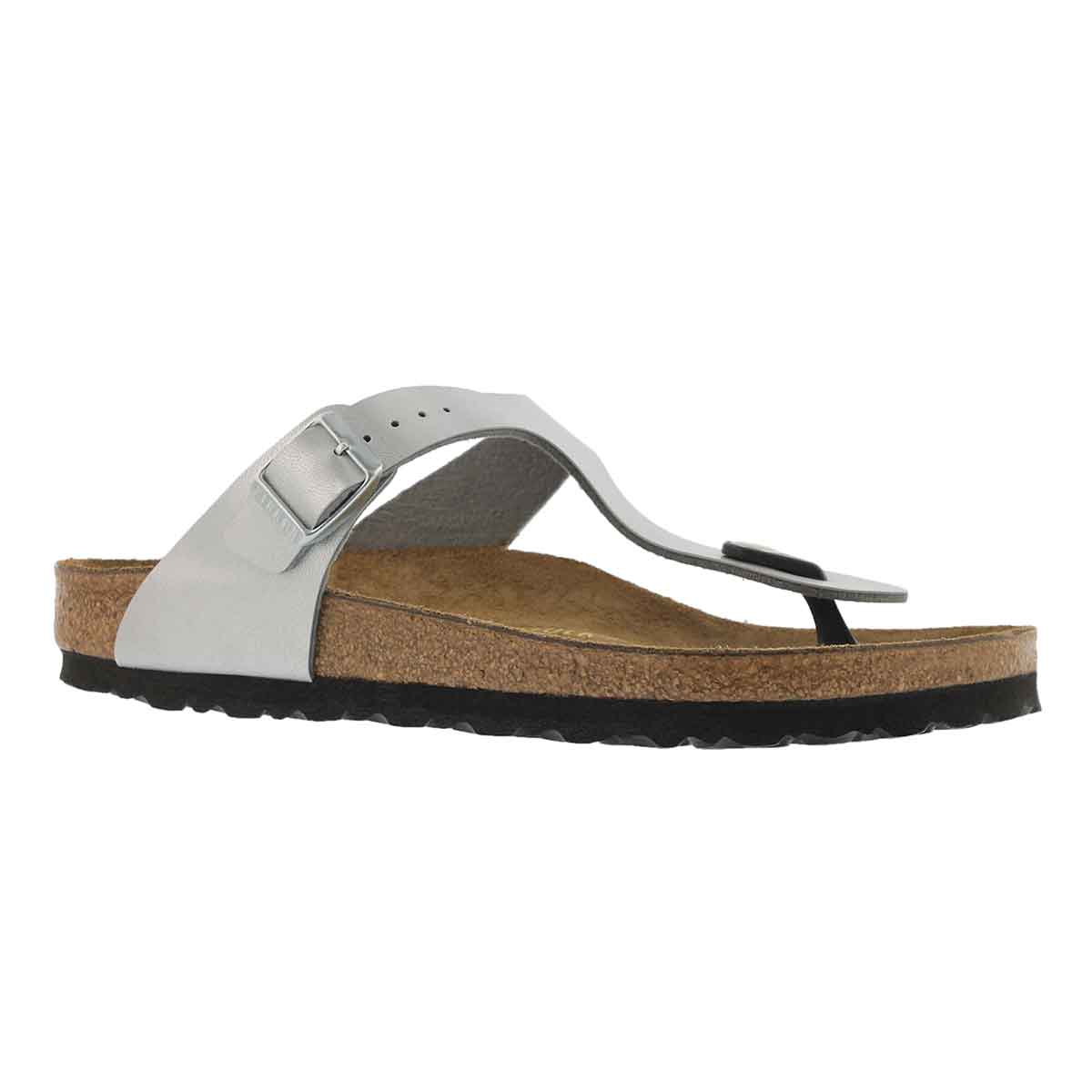 Lds Gizeh BF silver thong sandal