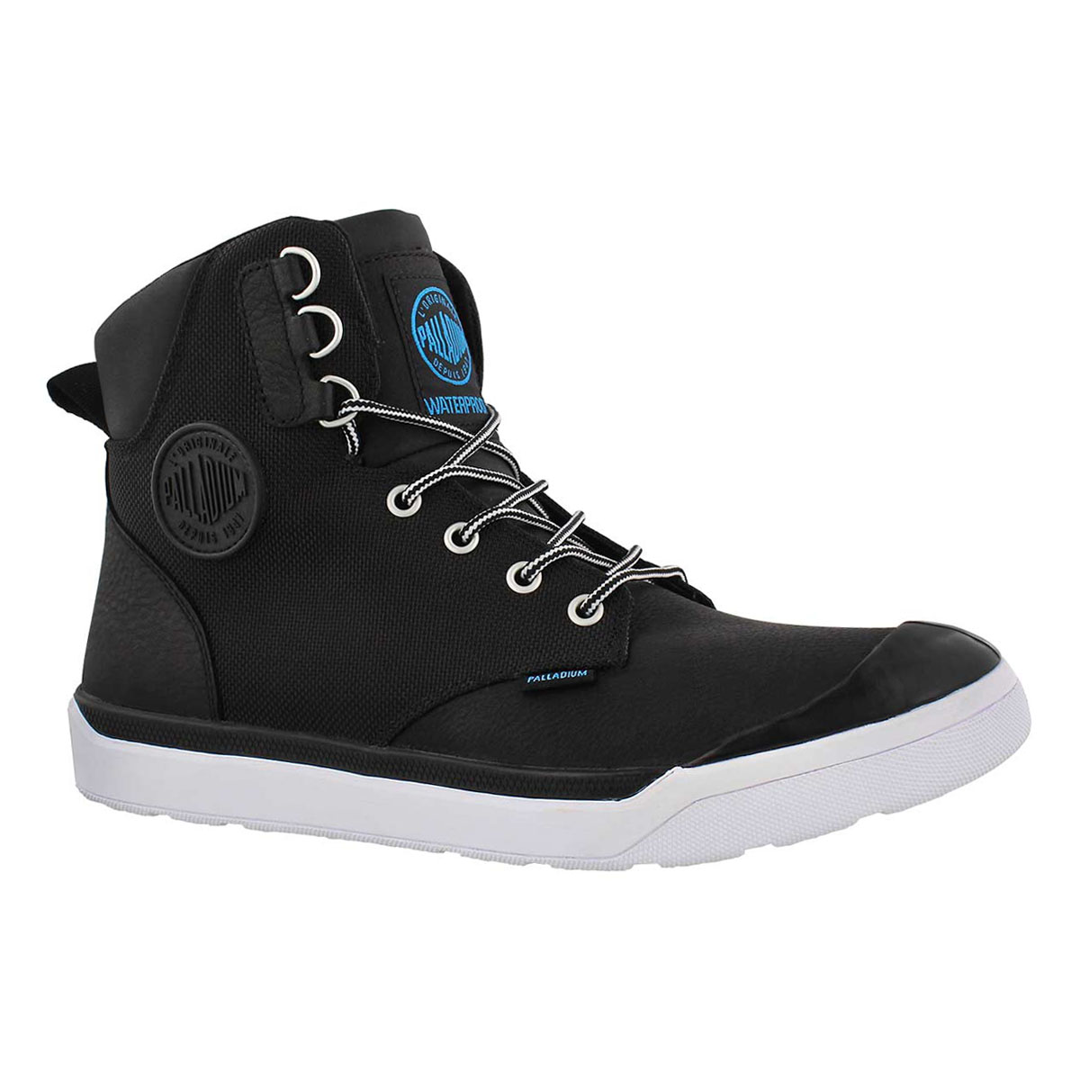 Men's PALLARUE HI CUFF blk waterproof ankle boots