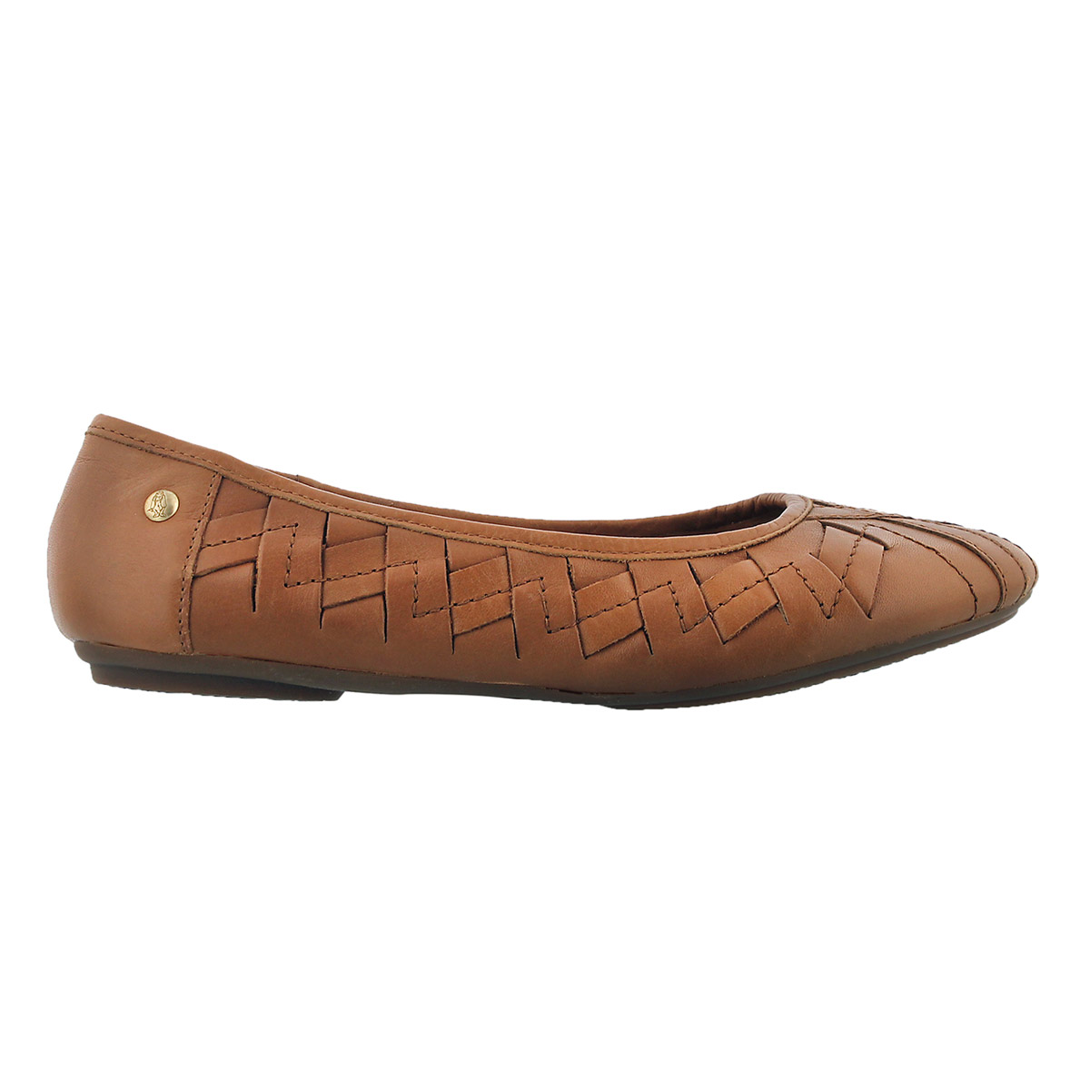Lds Emmaline Chaste tan weaved flat
