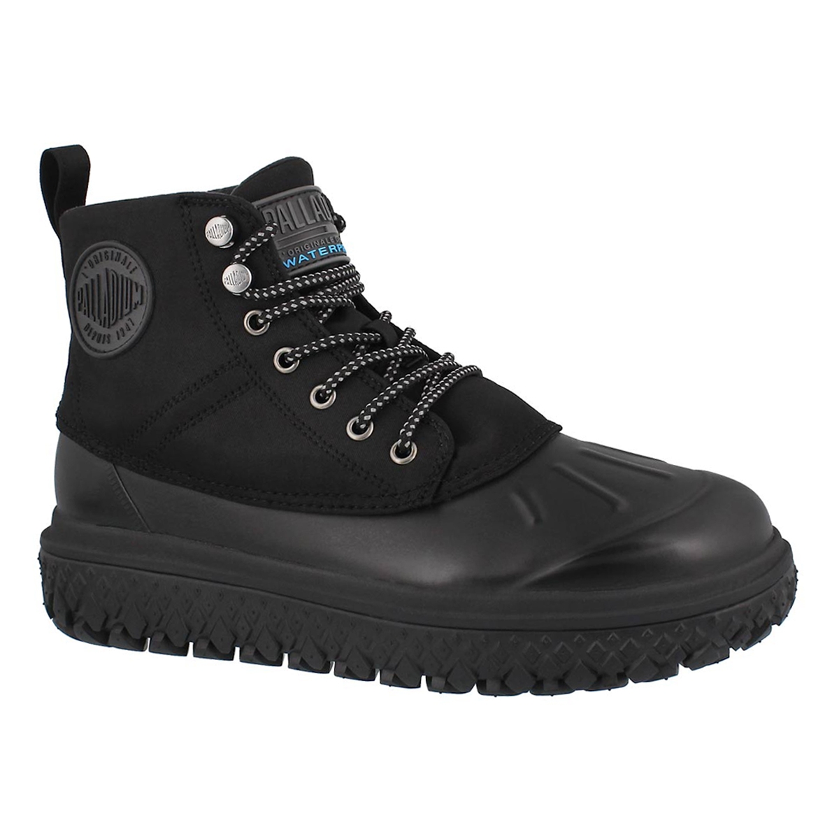 Men's CRUSHION SCRMBL blk waterproof ankle boots