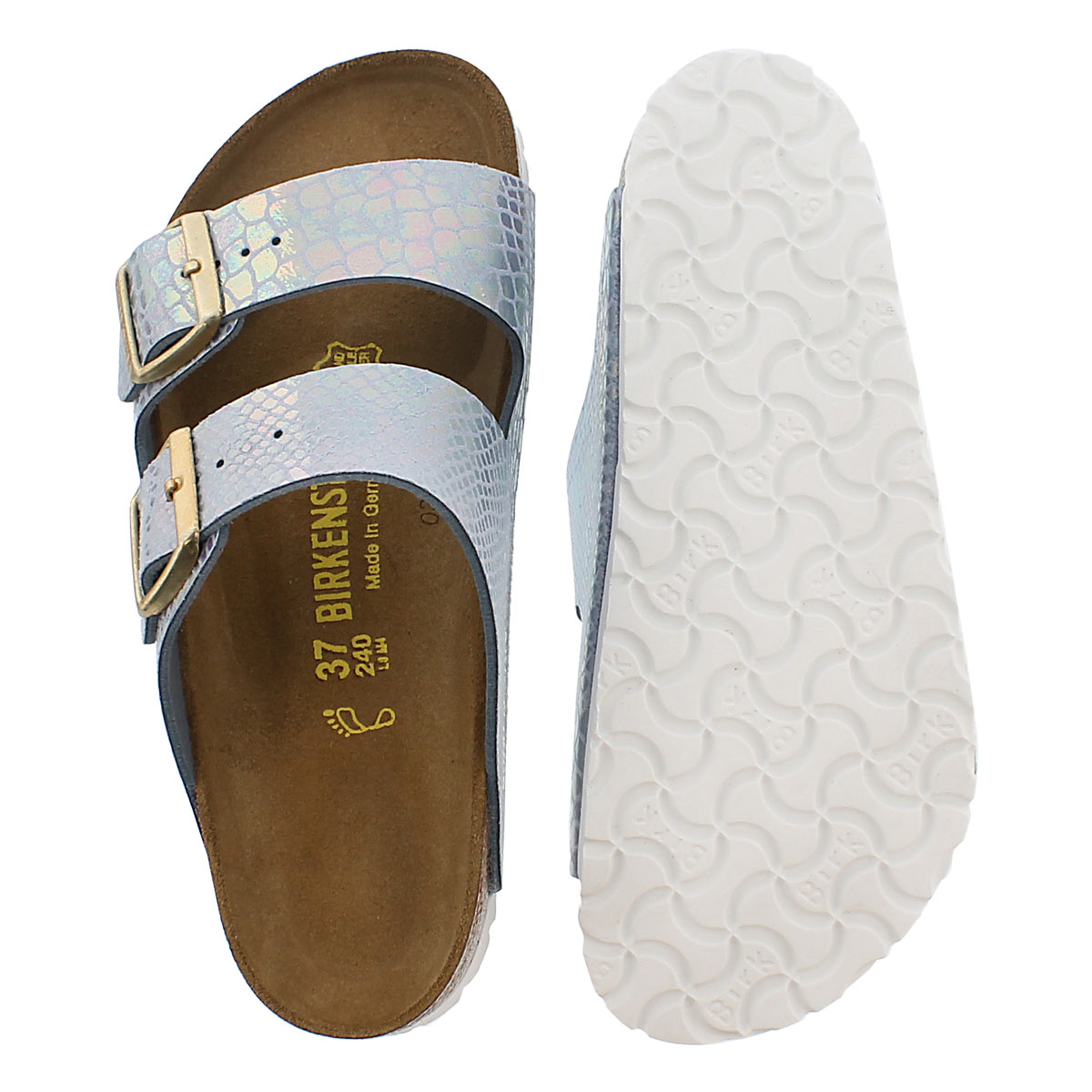 Sandale ARIZONA, serp bleu brill, fem