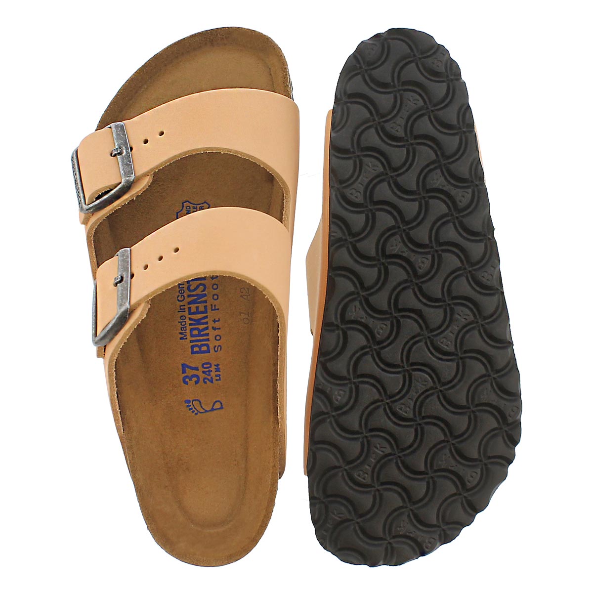 Lds Arizona sand 2 strap sandal - SF
