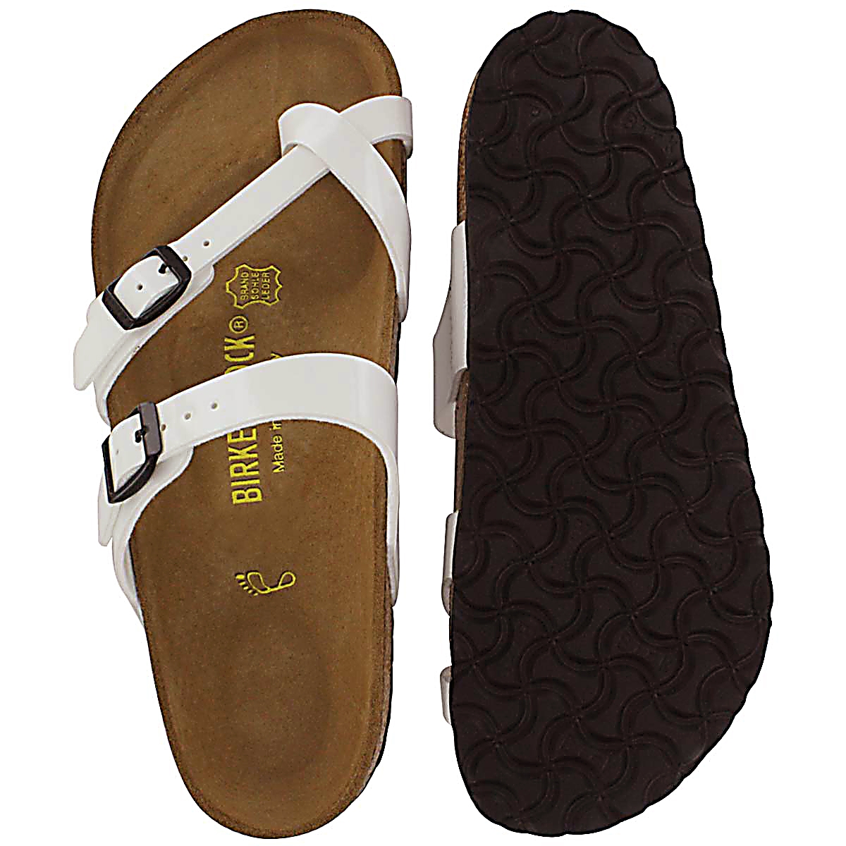 Lds Mayari white toe sleeve thong