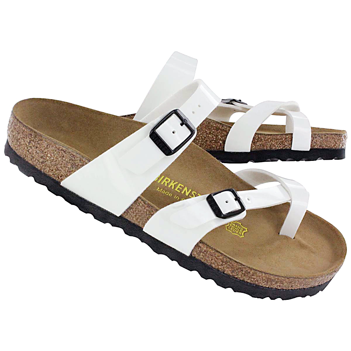 Lds Mayari white toe sleeve thong