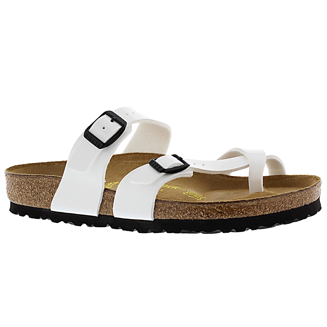 birkenstock mayari sandals white