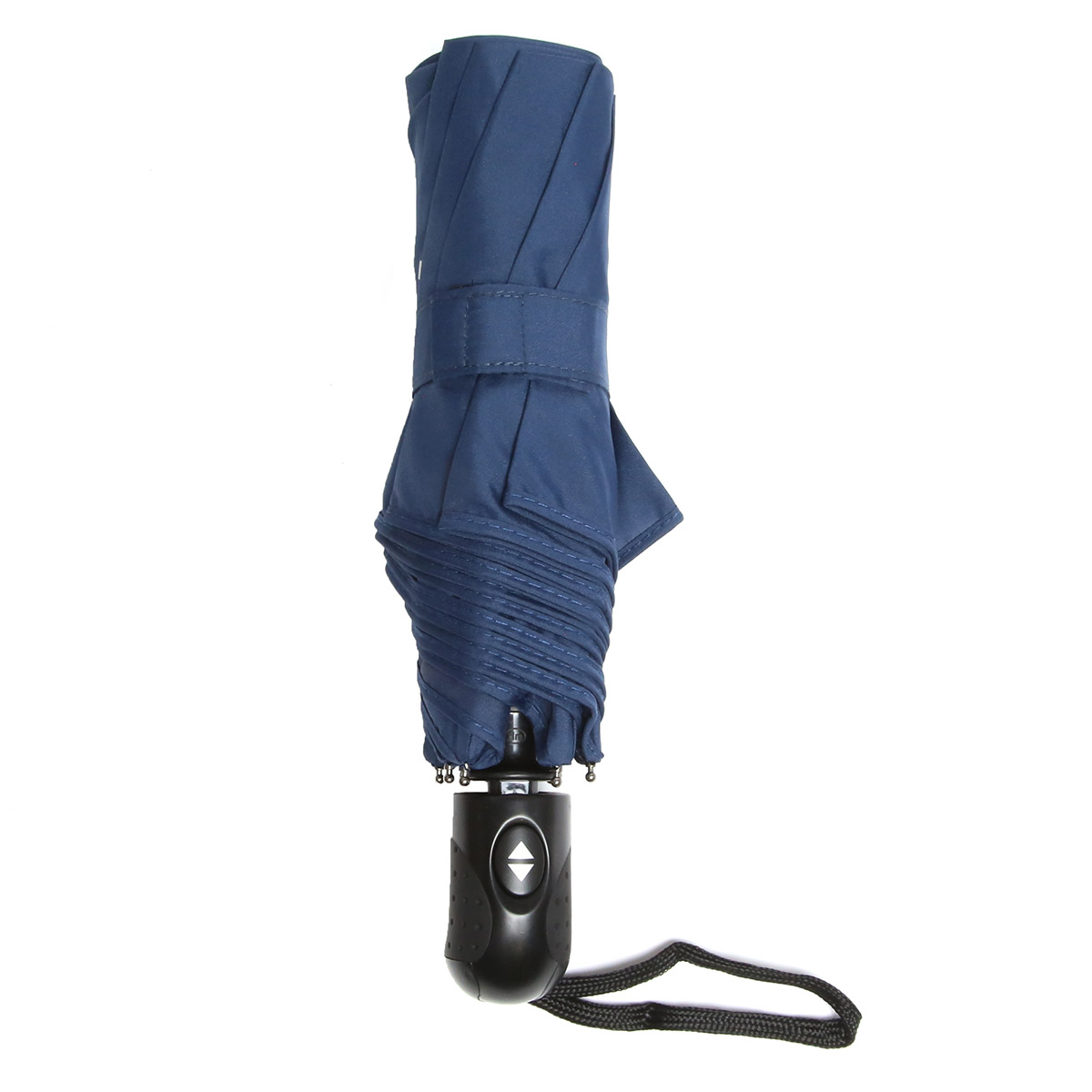 Roots73 navy telescopic vented umbrella