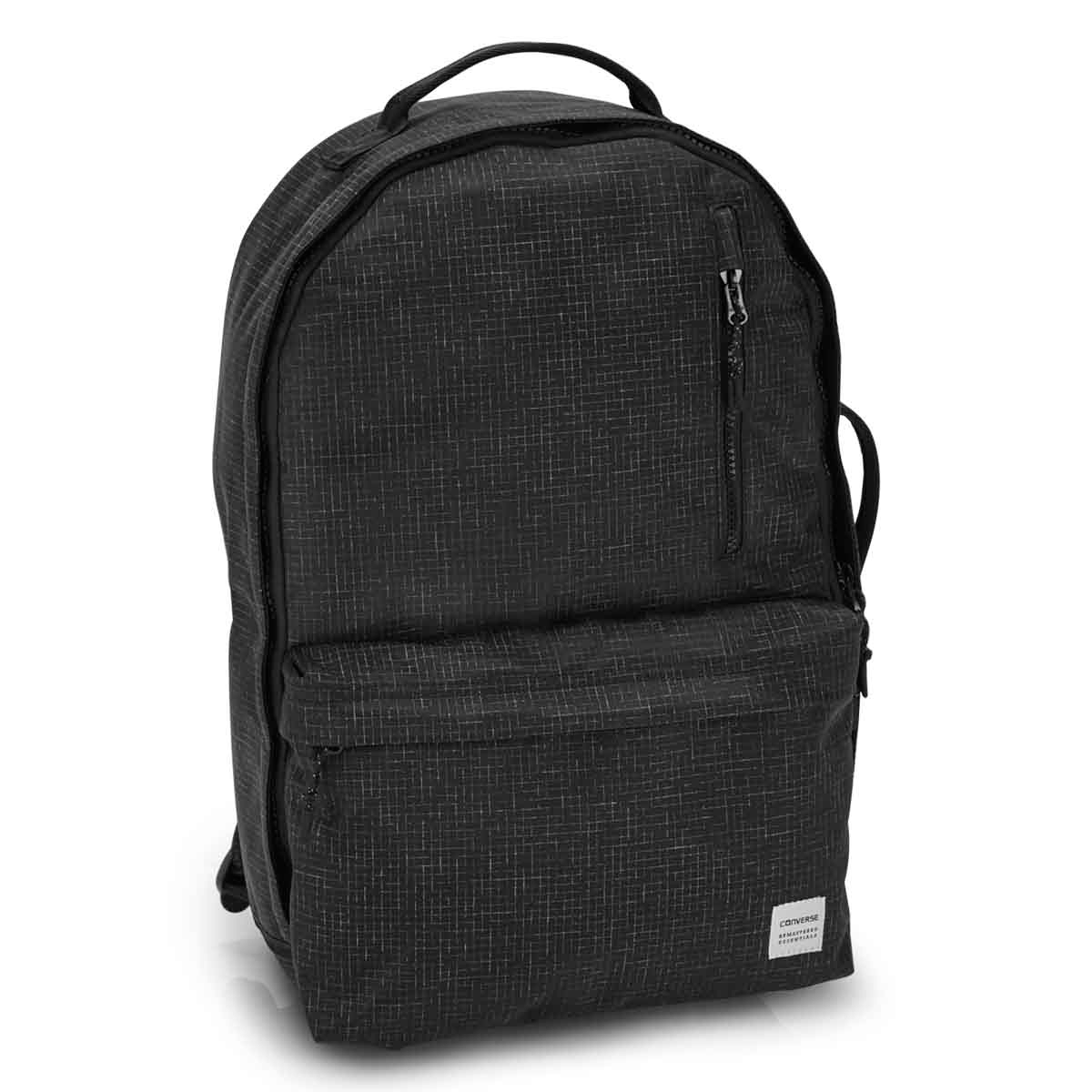 Unisex ESSENTIALS black space dye backpack