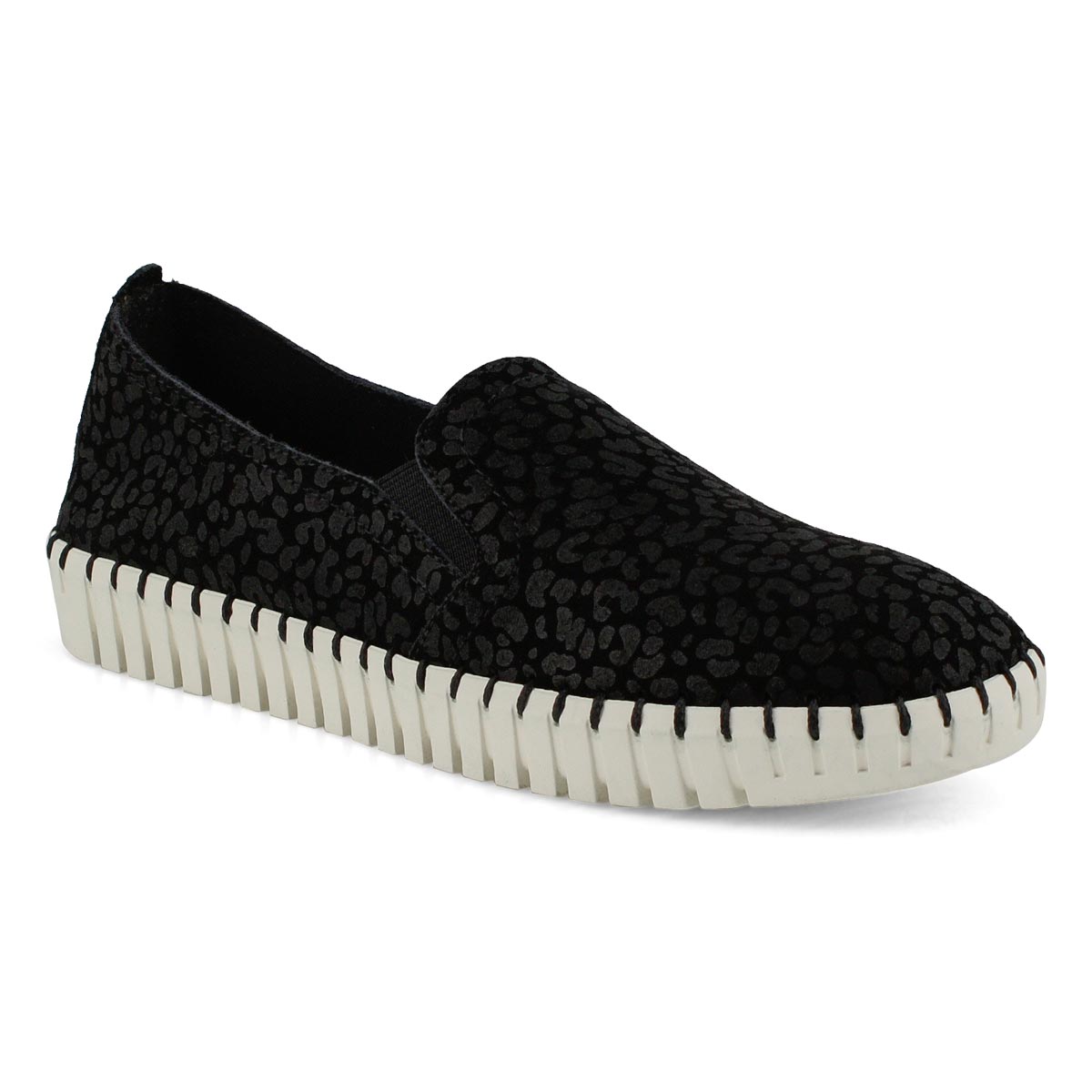 Lds Sepulveda Blvd black slip on