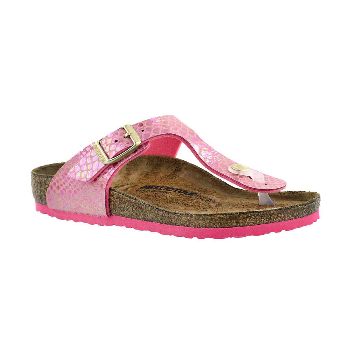 Grls Gizeh shiny snake pink BF thong-Nar