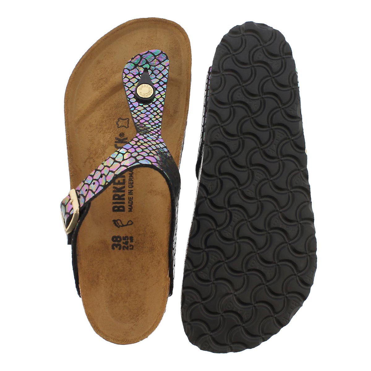 Birkenstock Women's Gizeh Cork Footbed Thong Sandal eBay