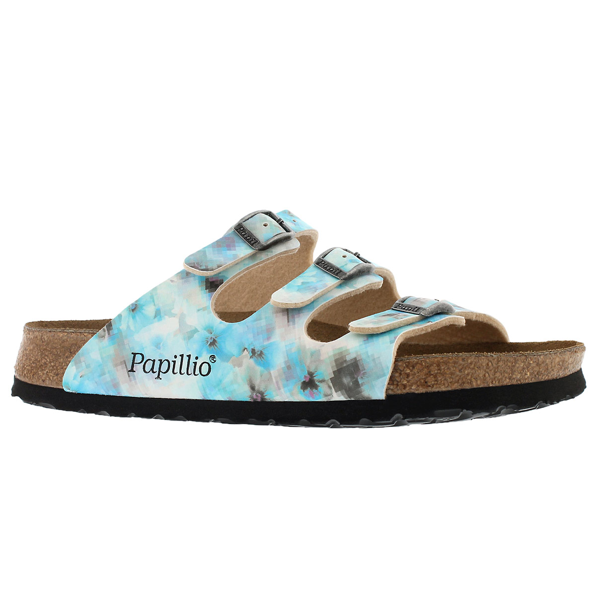 Women's FLORIDA pixel blue BF sandals - Narrow