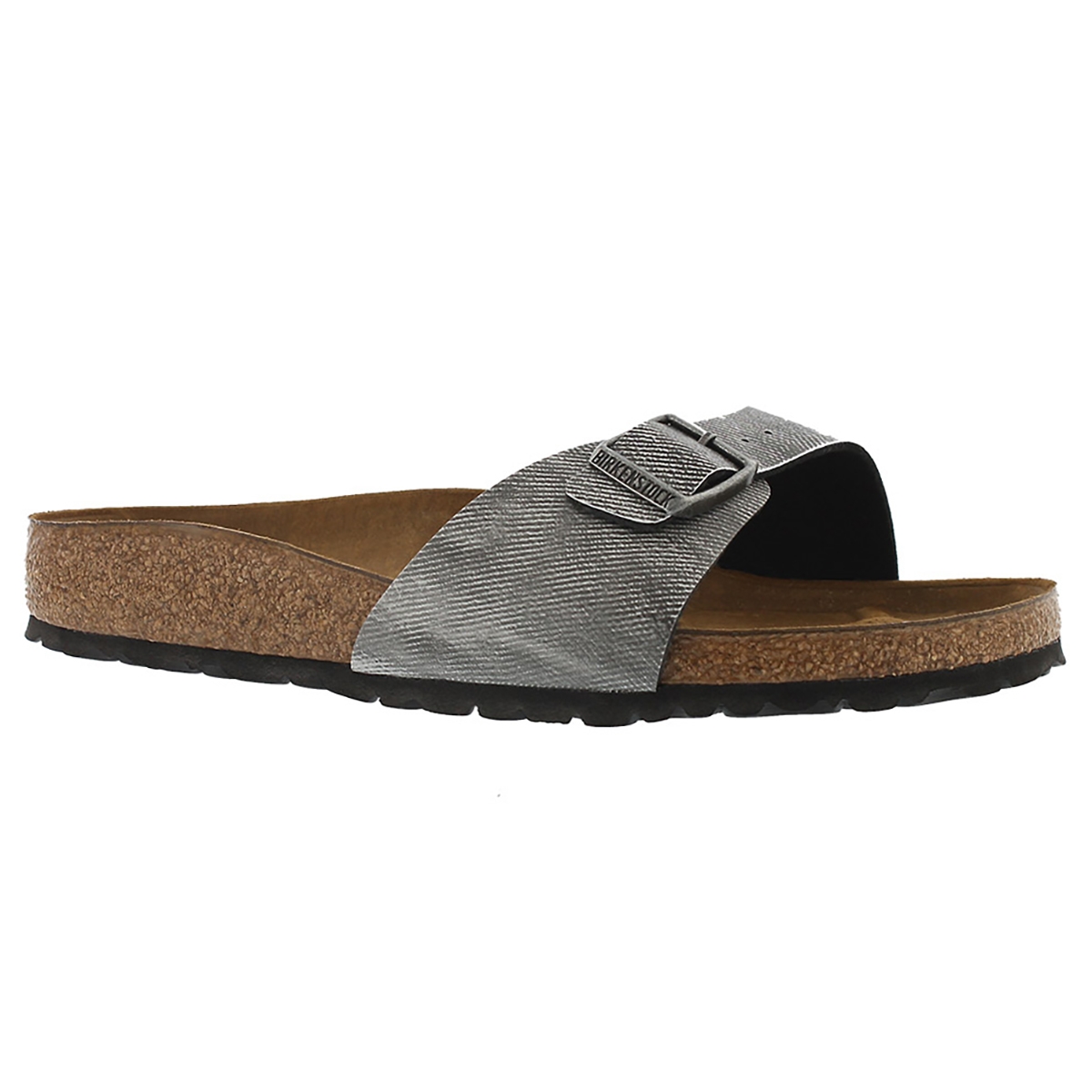 Women's MADRID grey jeans BF sandals- NARROW