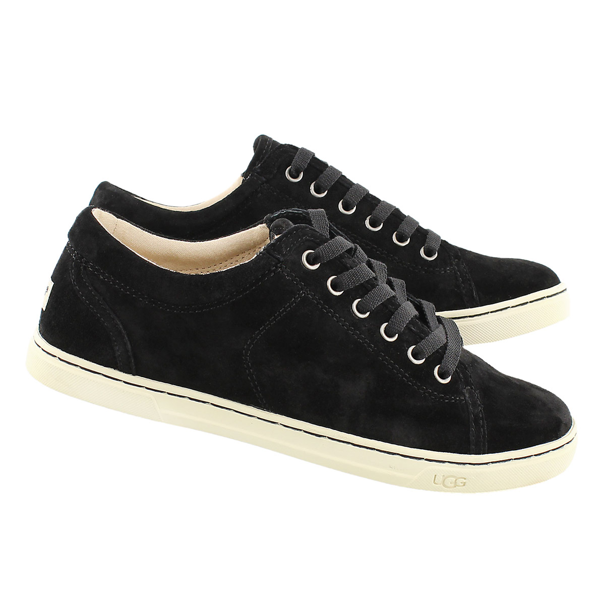 Lds Tomi black lace up sneaker