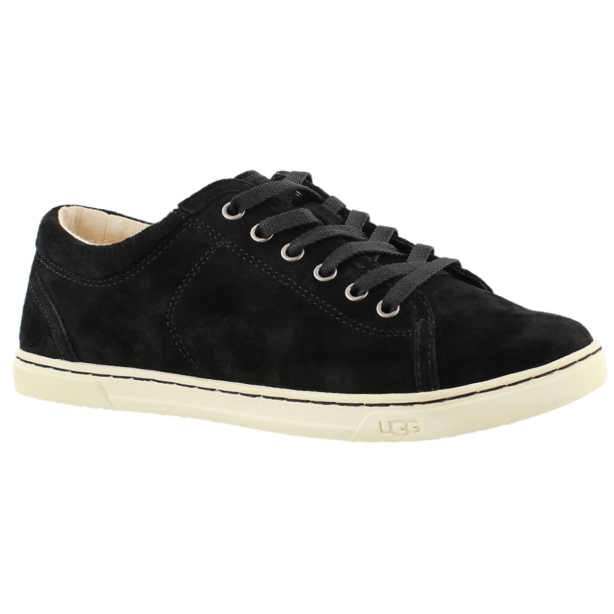 Lds Tomi black lace up sneaker