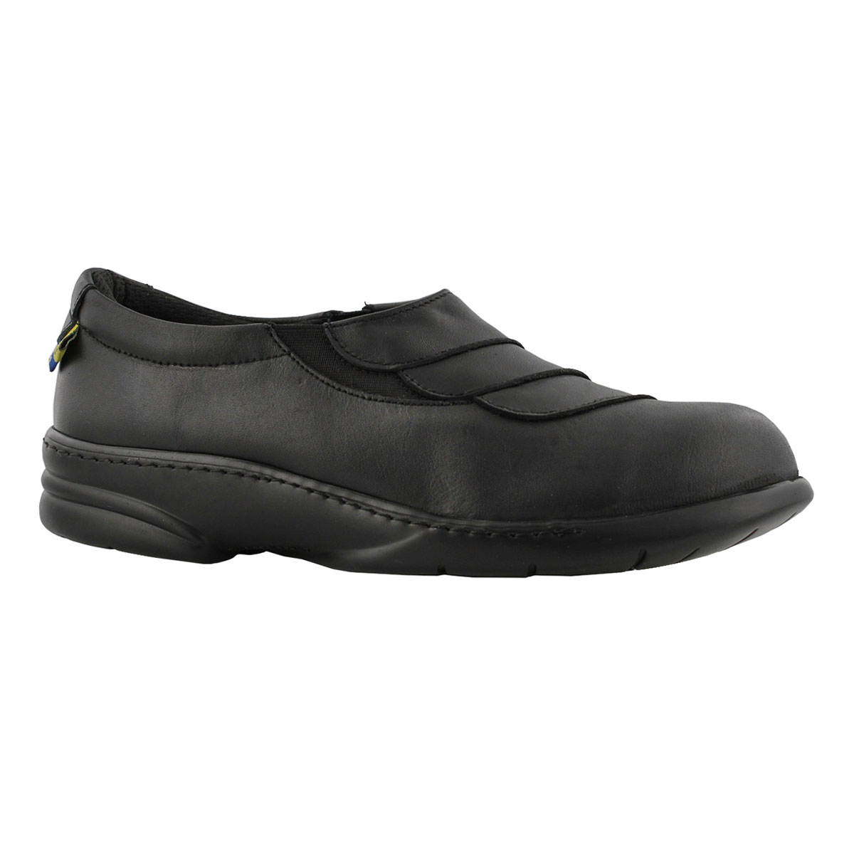 Lds Britney black CSA slip on shoe