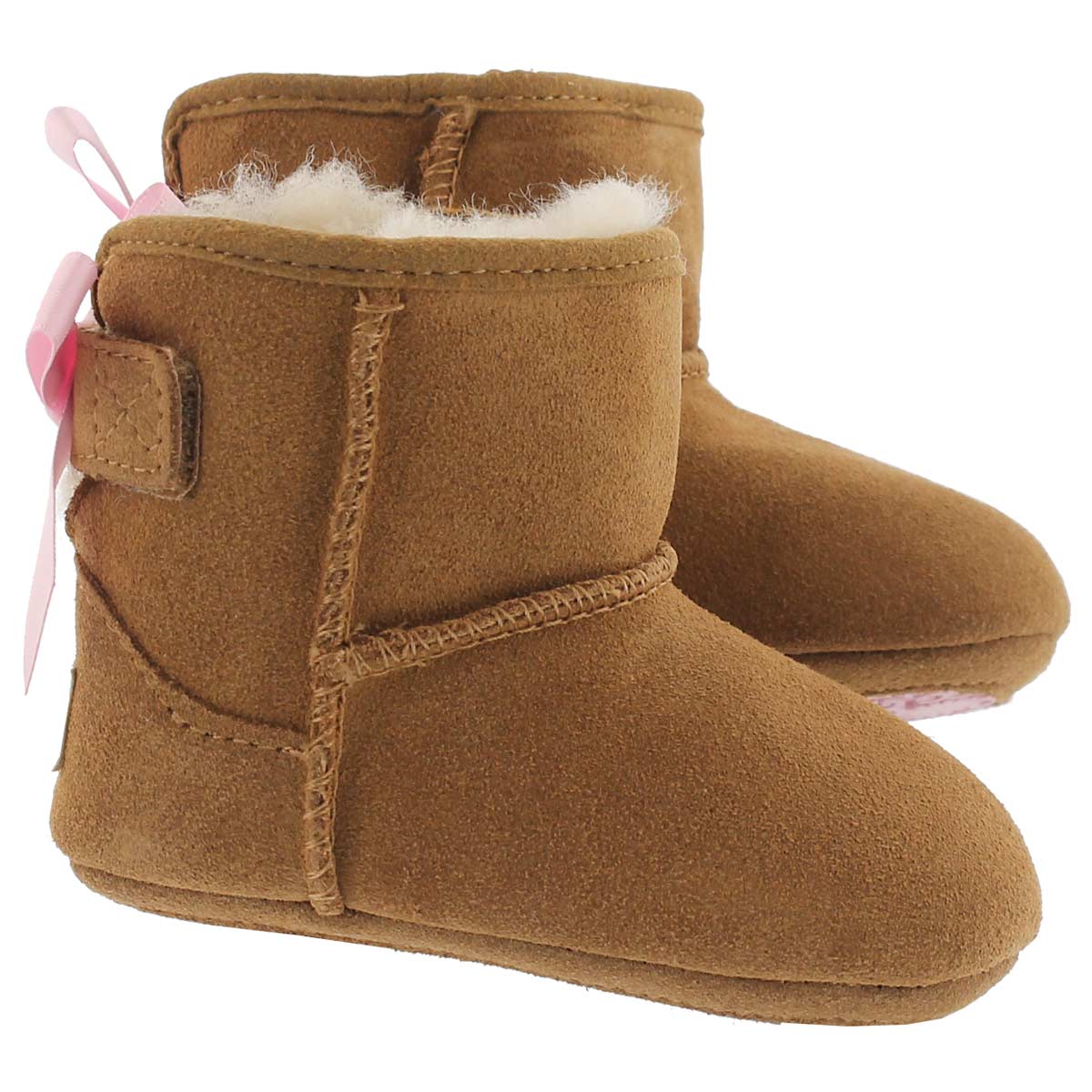 Botte Jesse Bow, mouton châtain, bébés