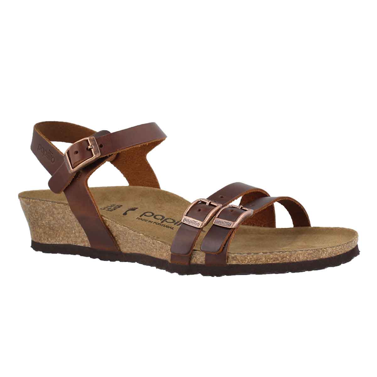 Lds Lana LTR cgnc wedge sndl - Narrow