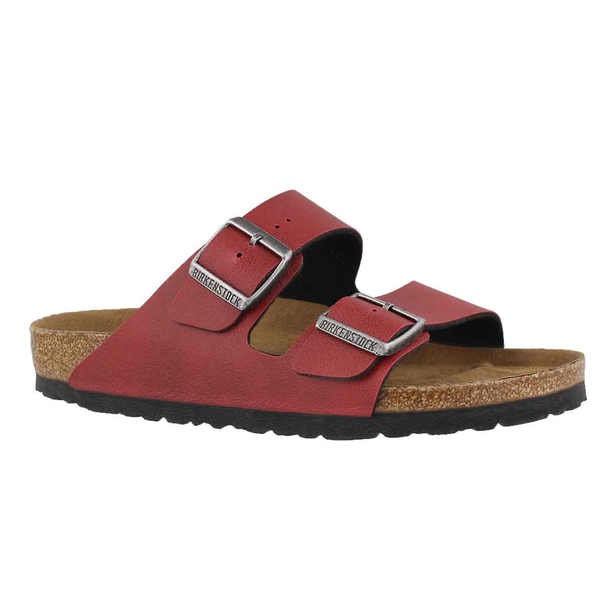 Women's ARIZONA VEGAN bordeaux slide sandals