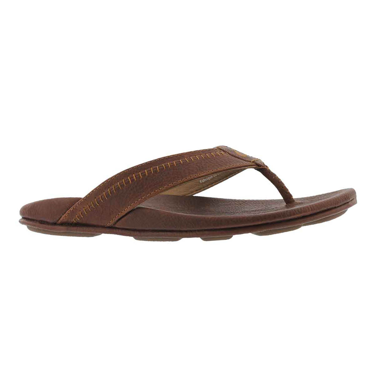 Men's HIAPO teak thong sandals