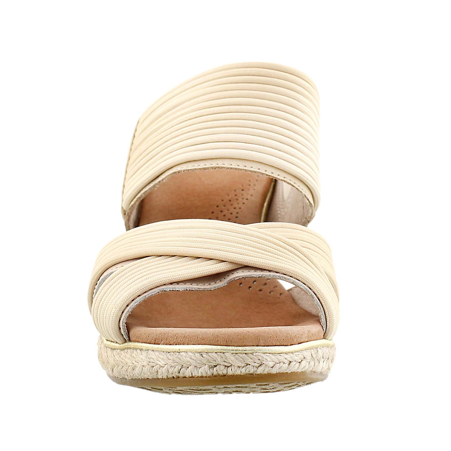 Lds Hilarie buff wedge slide sandal