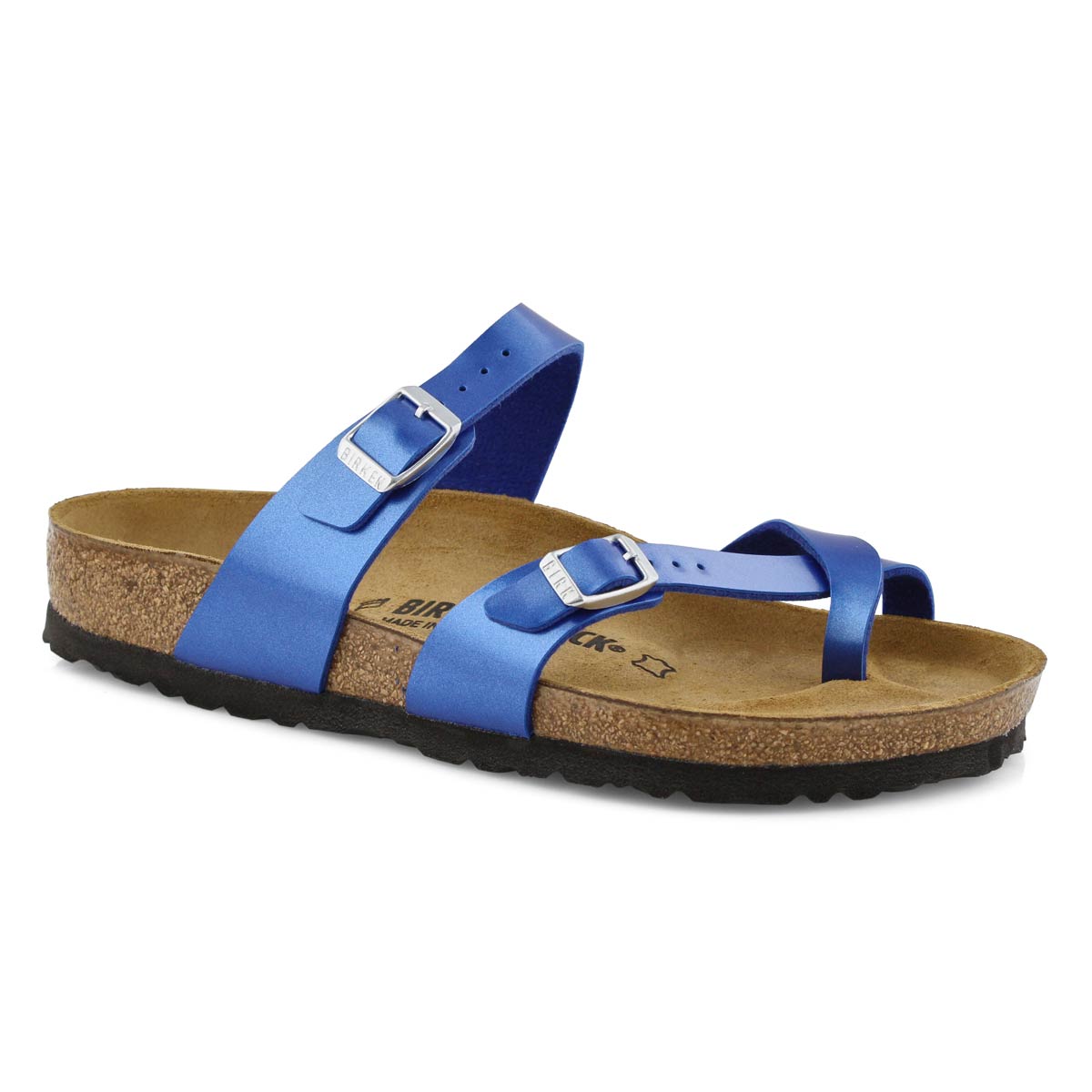 Lds Mayari BF mtlc ocn toe sleeve sndl
