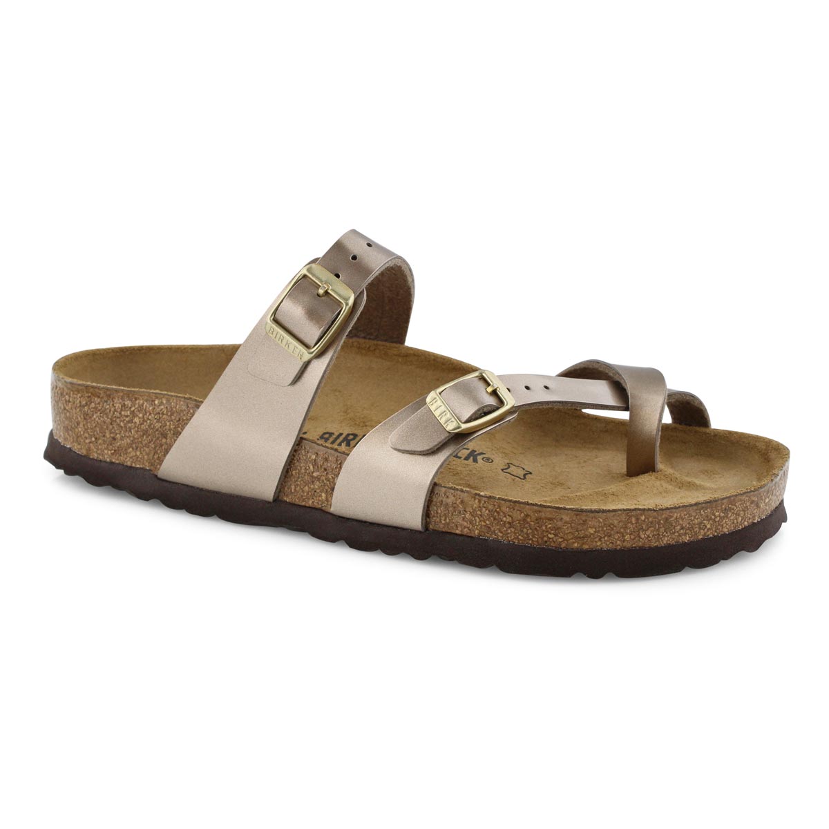 Lds Mayari BF mtlc tpe toe sleeve sndl