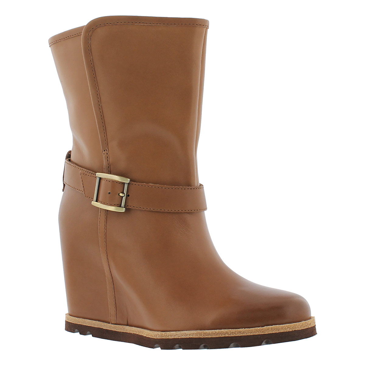 Lds Ellecia chestnut wedge dress boot